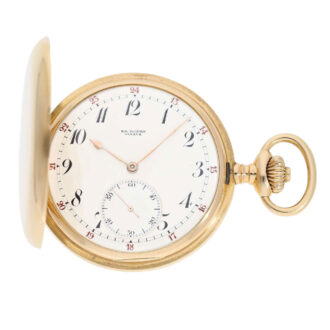 Swiss rose gold open faced ankerchronometer Circa 1900
