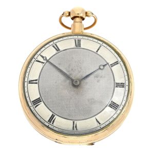 Technical interesting Danish gold repeating watch Circa 1813