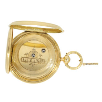 English gold chronometer for the Ottoman market Circa 1850