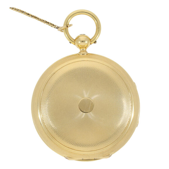 English gold chronometer for the Ottoman market Circa 1850 English gold chronometer for the Ottoman market Circa 1850