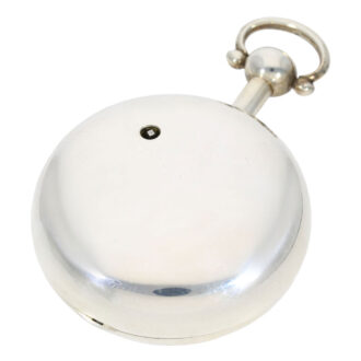 Extremely heavy English silver chronometer watch Circa 1816