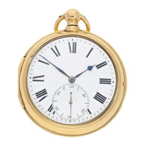 Important, very early Scottish gold chronometer Circa 1791