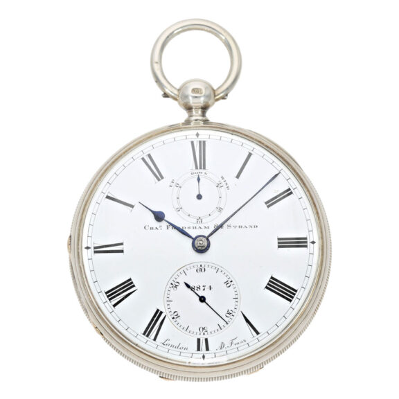 Important Frodsham silver deck chronometer Circa 1859 Important Frodsham silver deck chronometer Circa 1859