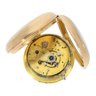 English gold half quarter repeating chronometer Circa 1811