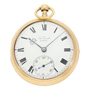 English gold half quarter repeating chronometer Circa 1815