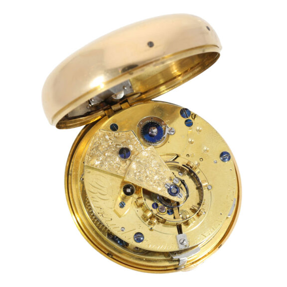 English gold half quarter repeating chronometer Circa 1815 English gold half quarter repeating chronometer Circa 1815