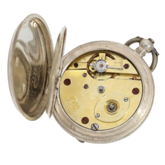 Swiss enamelled full hunter for the Cinese market Circa 1860