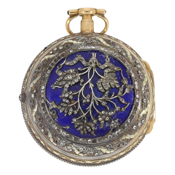 Italian quarter repeating à toc et à tact verge watch Circa 1770