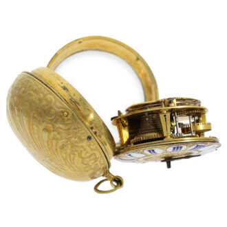 Early French gilt Louis XIV oignon pocket watch Circa 1690 Early French gilt Louis XIV oignon pocket watch Circa 1690
