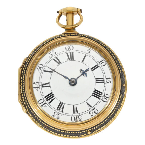 Half quarter repeater with interchangeable cases Circa 1733