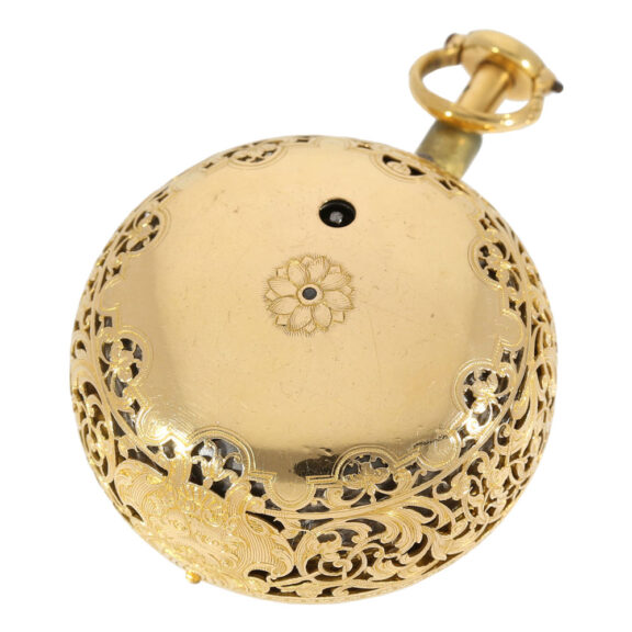 Half quarter repeater with interchangeable cases Circa 1733 Half quarter repeater with interchangeable cases Circa 1733