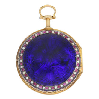 Extraordinary English watch for the Chinese market Circa 1788