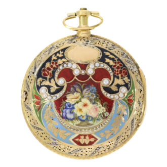 English clock watch made for the Turkish market Circa 1785
