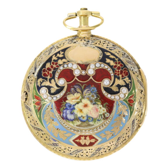 English clock watch made for the Turkish market Circa 1785