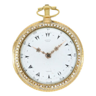 English clock watch made for the Turkish market Circa 1785