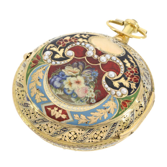 English clock watch made for the Turkish market Circa 1785 English clock watch made for the Turkish market Circa 1785