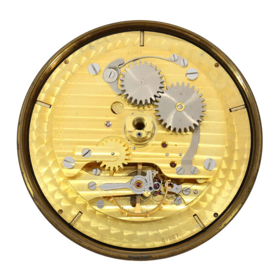 Brass deck chronometer with power reserve from the 40's Brass deck chronometer with power reserve from the 40's
