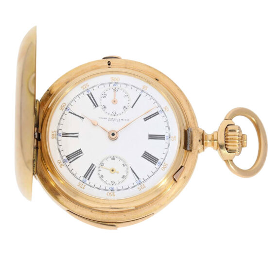 Complicated Swiss rose gold ankerchronometer Circa 1890 Complicated Swiss rose gold ankerchronometer Circa 1890