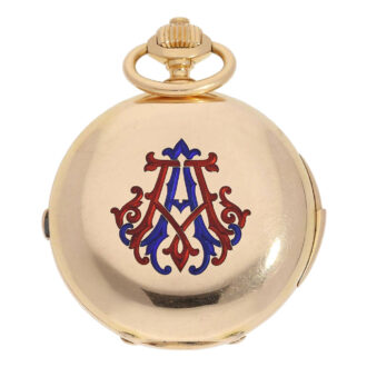 Complicated Swiss rose gold ankerchronometer Circa 1890 Complicated Swiss rose gold ankerchronometer Circa 1890