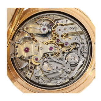 Complicated Swiss rose gold ankerchronometer Circa 1890 Complicated Swiss rose gold ankerchronometer Circa 1890