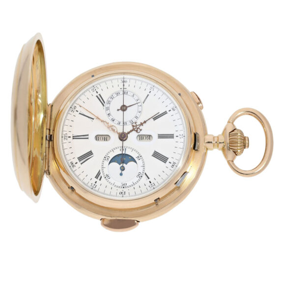 Swiss complicated watch for the Russian market Circa 1900 Swiss complicated watch for the Russian market Circa 1900