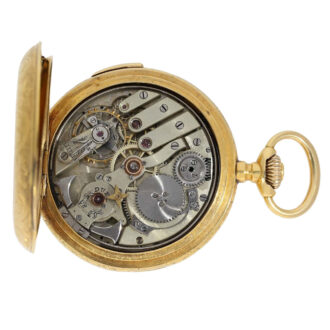Swiss repeater with concealed erotic automaton Circa 1910