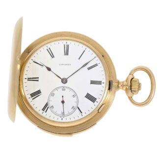 Swiss gold hunting cased minute repeating lever Circa 1915 Swiss gold hunting cased minute repeating lever Circa 1915