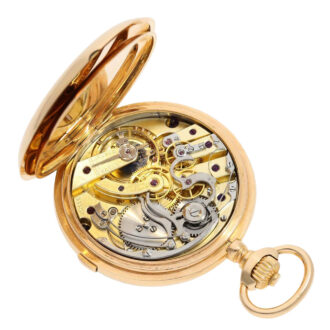 Swiss gold special chronograph ankerchronometer Circa 1915