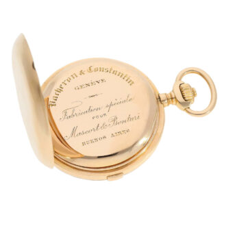 Swiss gold special chronograph ankerchronometer Circa 1915