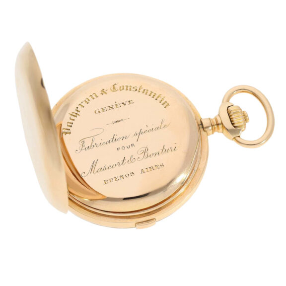 Swiss gold special chronograph ankerchronometer Circa 1915 Swiss gold special chronograph ankerchronometer Circa 1915