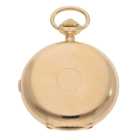 Swiss gold special chronograph ankerchronometer Circa 1915 Swiss gold special chronograph ankerchronometer Circa 1915