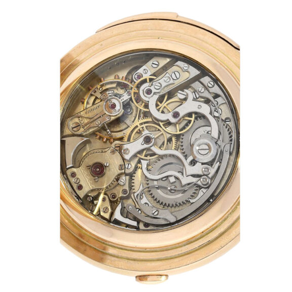 Important 18k rose gold complicated full hunter Circa 1895 Important 18k rose gold complicated full hunter Circa 1895
