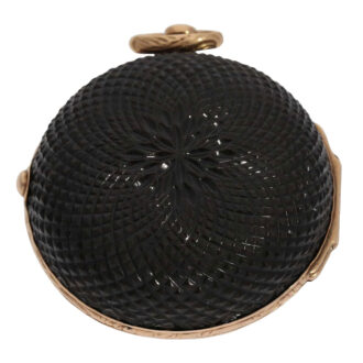 Extremely rare German gold and onyx verge watch Circa 1770 Extremely rare German gold and onyx verge watch Circa 1770