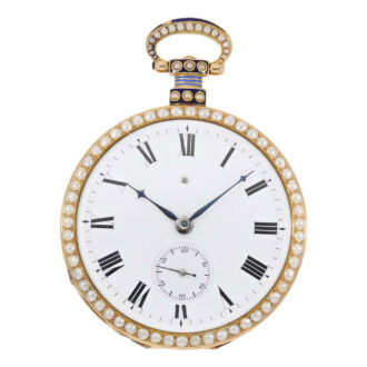 Impressive cylinder watch for the Chinese market Circa 1830