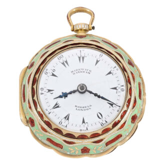 English enamelled verge for the Ottoman market Circa 1813 English enamelled verge for the Ottoman market Circa 1813