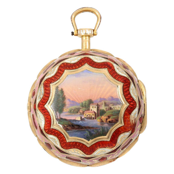 English enamelled verge for the Ottoman market Circa 1813 English enamelled verge for the Ottoman market Circa 1813