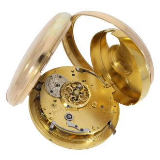 Historically interesting repeater with Jacquemarts Circa 1810 Historically interesting repeater with Jacquemarts Circa 1810
