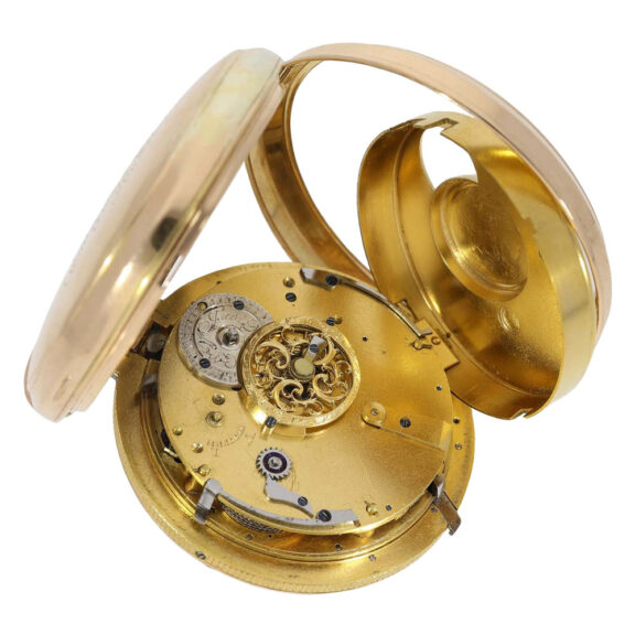 Historically interesting repeater with Jacquemarts Circa 1810 Historically interesting repeater with Jacquemarts Circa 1810