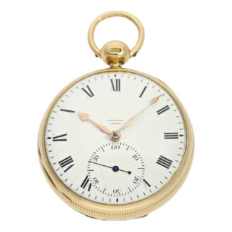 Gold chronometer in manner of Thomas Earnshaw Circa 1821