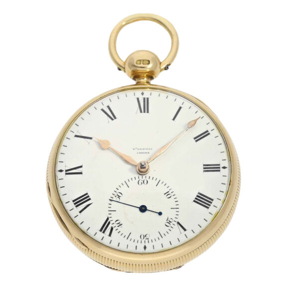 Gold chronometer in manner of Thomas Earnshaw Circa 1821