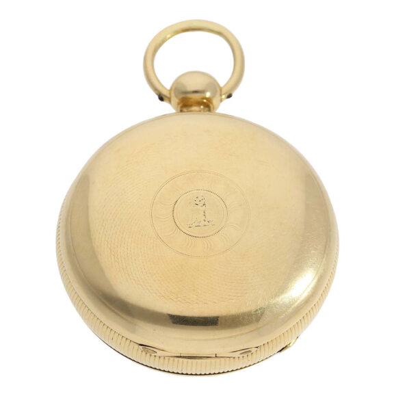 Gold chronometer in manner of Thomas Earnshaw Circa 1821 Gold chronometer in manner of Thomas Earnshaw Circa 1821