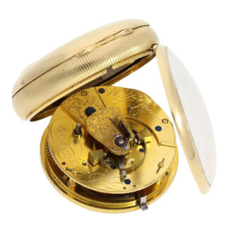 Gold chronometer in manner of Thomas Earnshaw Circa 1821