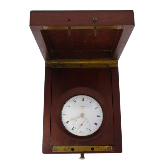 Important English silver Arnold pocket chronometer Circa 1818 Important English silver Arnold pocket chronometer Circa 1818