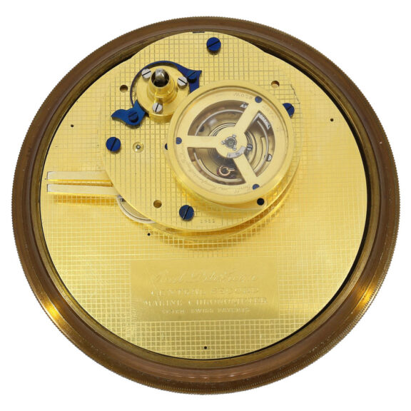 Important Swiss brass Marine deck chronometer Circa 1920 Important Swiss brass Marine deck chronometer Circa 1920