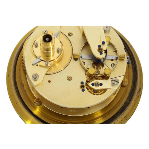 German Marine deck watch in mahogany box Circa 1940 German Marine deck watch in mahogany box Circa 1940