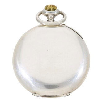 Swiss silver ankerchronometer for the French Navy Circa 1915 Swiss silver ankerchronometer for the French Navy Circa 1915