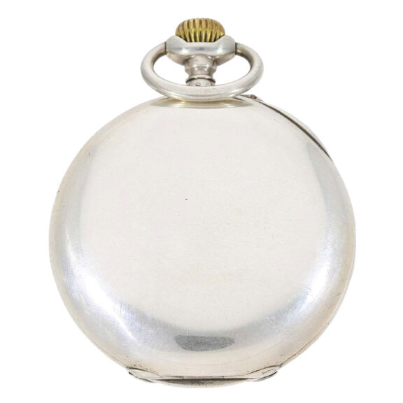 Swiss silver ankerchronometer for the French Navy Circa 1915 Swiss silver ankerchronometer for the French Navy Circa 1915