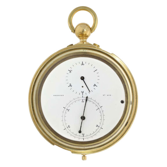 Important, rare French brass inking chronograph Circa 1854