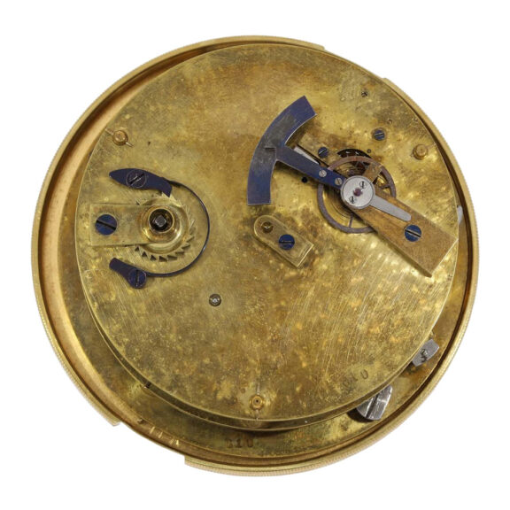 Important, rare French brass inking chronograph Circa 1854 Important, rare French brass inking chronograph Circa 1854