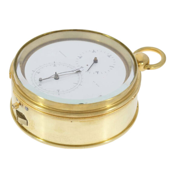Important, rare French brass inking chronograph Circa 1854 Important, rare French brass inking chronograph Circa 1854